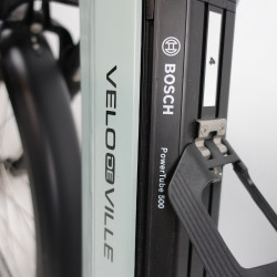 Reconditionné - Velo de Ville AEB 890 Bleu Glacier Brillant - Bosch Performance Line 250W - Batterie 500Wh Lithium-Ion