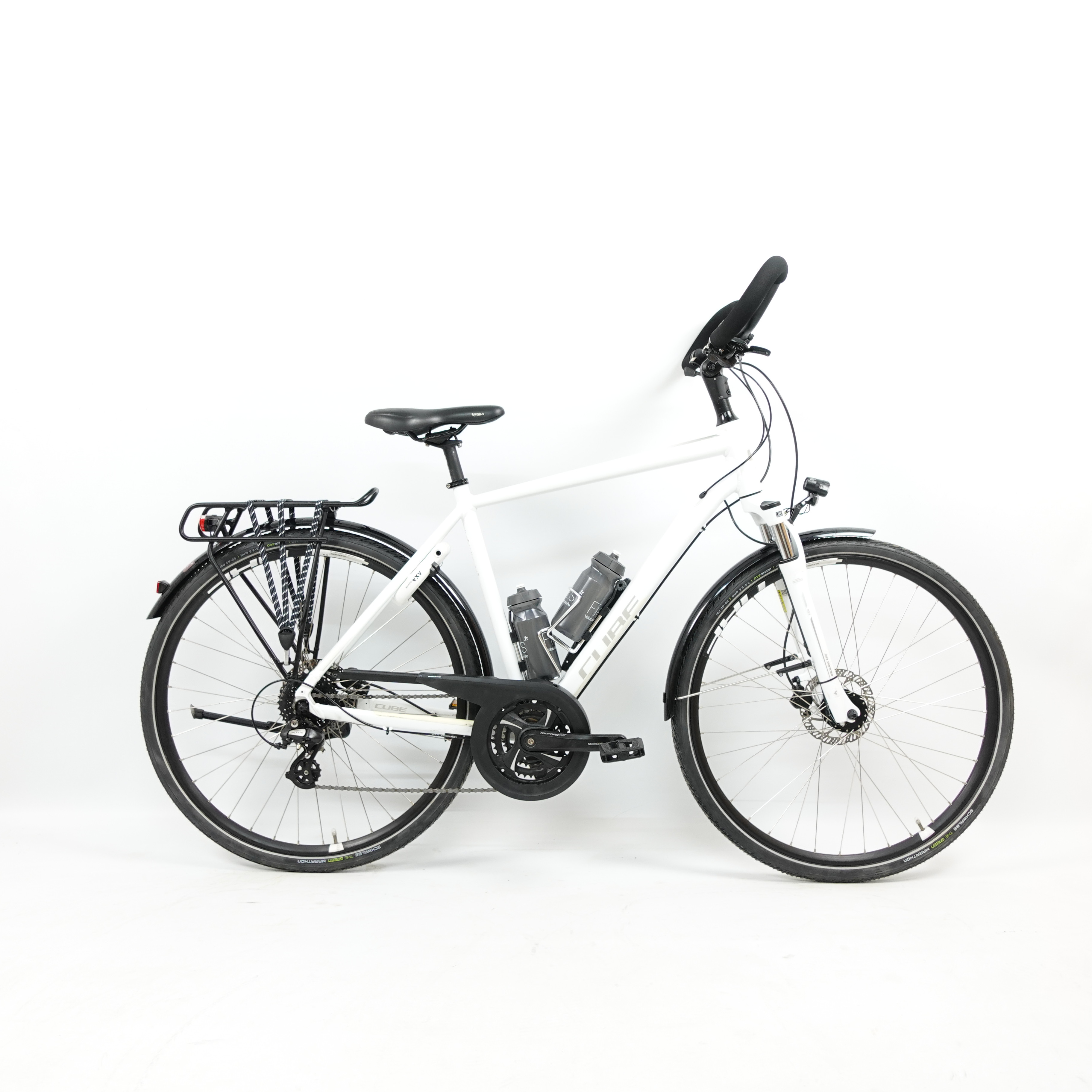 Reconditionné - Vélo de Randonnée - Cube Touring Pro blanc - Bon
