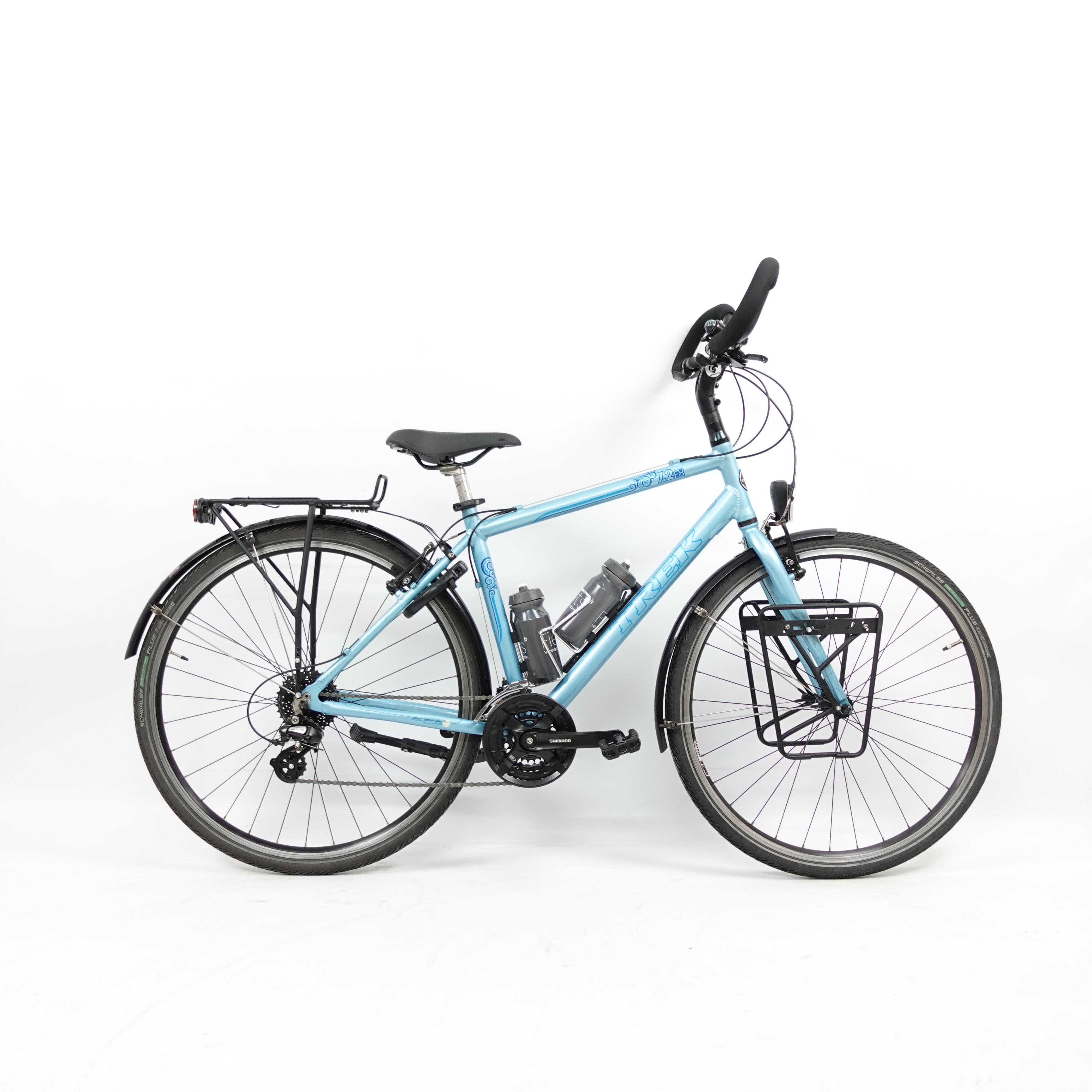 Reconditionné - Vélo de Randonnée - Trek 7.2 FX bleu - Correct
