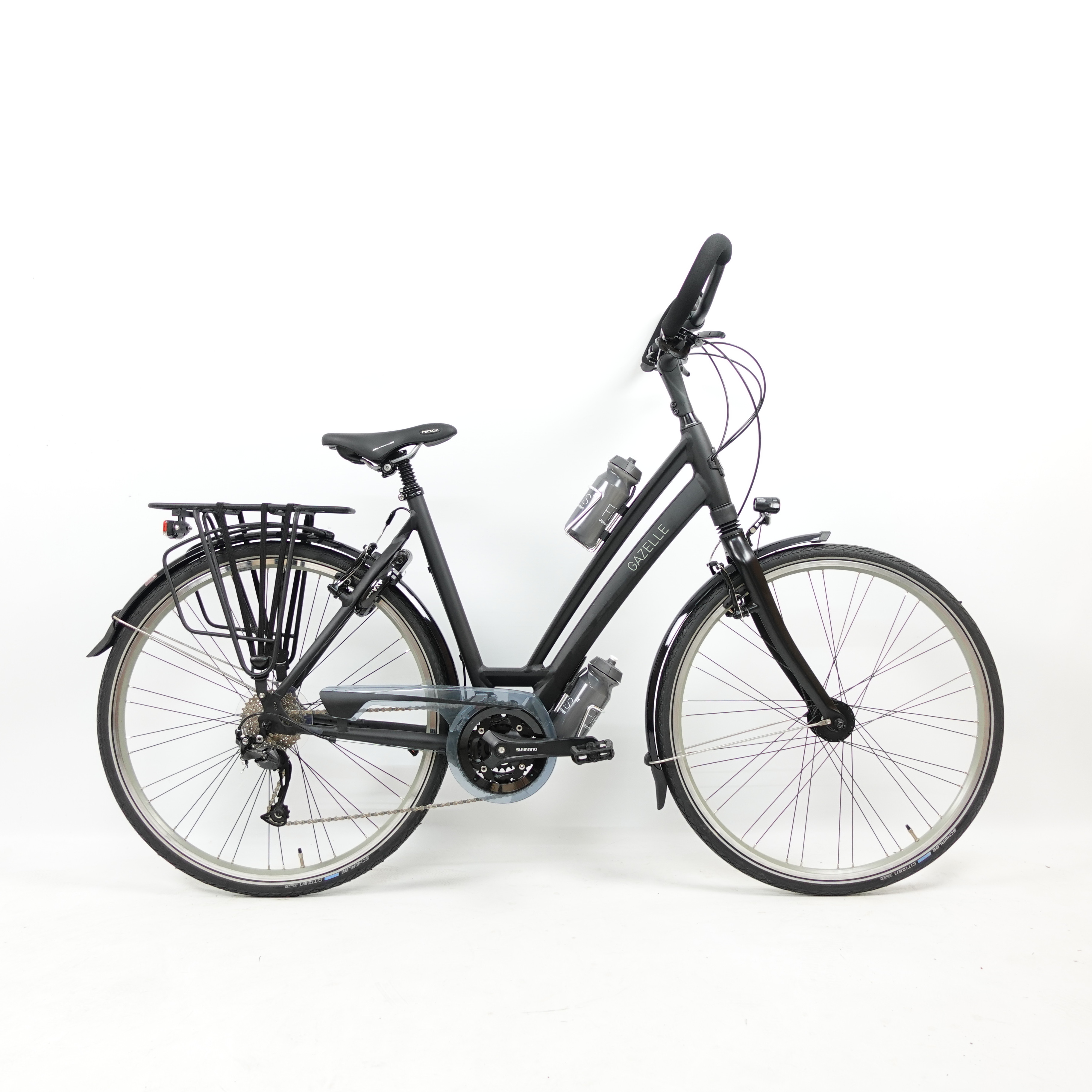 Reconditionné - Vélo de Randonnée - Gazelle Chamonix Trekking T27 Noir - Excellent