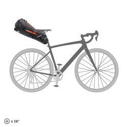 Ortlieb Seat-Pack 16,5L + strap - Sacoche de selle Gravel