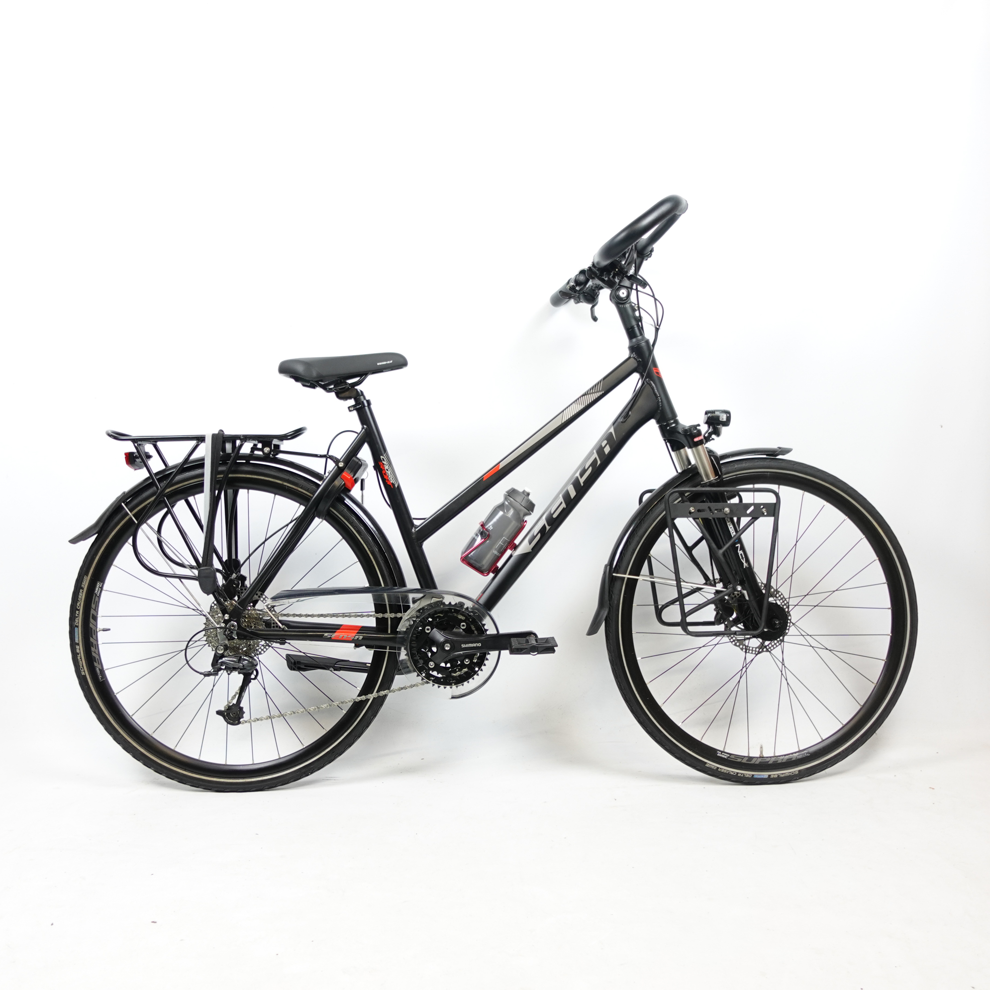 vélo de voyage cadre trapèze