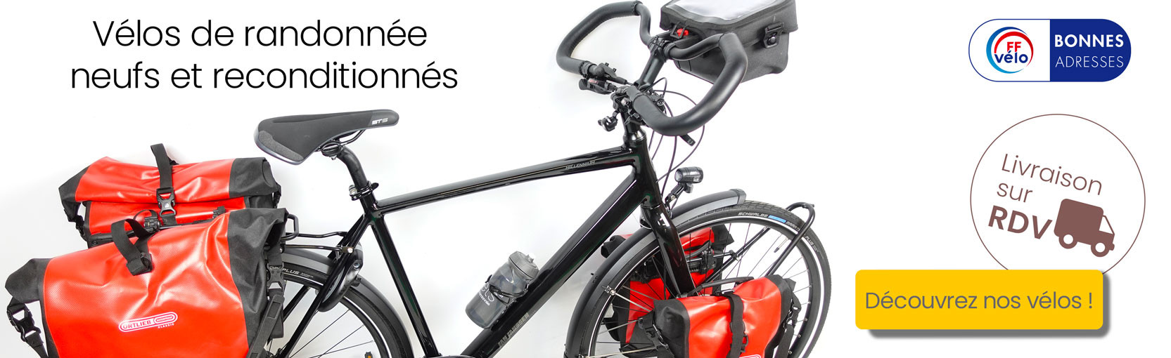 Vélos de voyage reconditionnés